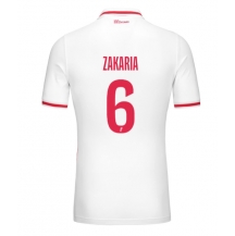 Maillot de football Réplique AS Monaco Denis Zakaria #6 Domicile 2024-25 Manche Courte