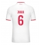 Maillot de football Réplique AS Monaco Denis Zakaria #6 Domicile 2024-25 Manche Courte
