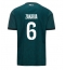 Maillot de football Réplique AS Monaco Denis Zakaria #6 Extérieur 2024-25 Manche Courte