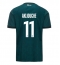 Maillot de football Réplique AS Monaco Maghnes Akliouche #11 Extérieur 2024-25 Manche Courte
