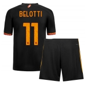 Maillot de football Réplique AS Roma Andrea Belotti #11 Troisième Enfant 2023-24 Manche Courte (+ Pantalon court)