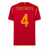 Maillot de football Réplique AS Roma Bryan Cristante #4 Domicile 2023-24 Manche Courte