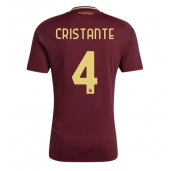 Maillot de football Réplique AS Roma Bryan Cristante #4 Domicile 2024-25 Manche Courte