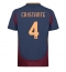 Maillot de football Réplique AS Roma Bryan Cristante #4 Troisième 2024-25 Manche Courte