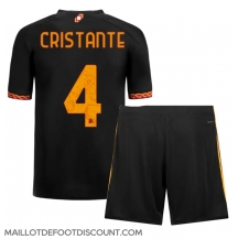 Maillot de football Réplique AS Roma Bryan Cristante #4 Troisième Enfant 2023-24 Manche Courte (+ Pantalon court)