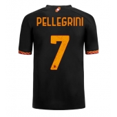 Maillot de football Réplique AS Roma Lorenzo Pellegrini #7 Troisième 2023-24 Manche Courte