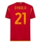 Maillot de football Réplique AS Roma Paulo Dybala #21 Domicile 2023-24 Manche Courte