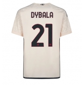 Maillot de football Réplique AS Roma Paulo Dybala #21 Extérieur 2023-24 Manche Courte