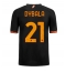Maillot de football Réplique AS Roma Paulo Dybala #21 Troisième 2023-24 Manche Courte