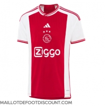 Maillot de football Réplique Ajax Domicile 2023-24 Manche Courte