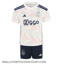 Maillot de football Réplique Ajax Extérieur Enfant 2023-24 Manche Courte (+ Pantalon court)