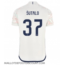 Maillot de football Réplique Ajax Josip Sutalo #37 Extérieur 2023-24 Manche Courte