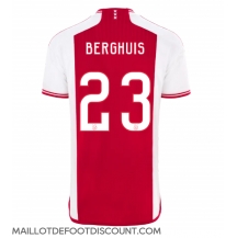 Maillot de football Réplique Ajax Steven Berghuis #23 Domicile 2023-24 Manche Courte