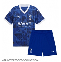 Maillot de football Réplique Al-Hilal Domicile Enfant 2024-25 Manche Courte (+ Pantalon court)