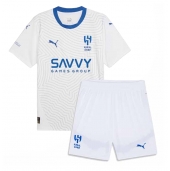 Maillot de football Réplique Al-Hilal Extérieur Enfant 2024-25 Manche Courte (+ Pantalon court)