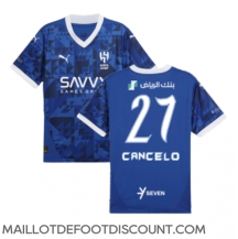 Maillot de football Réplique Al-Hilal Joao Cancelo #27 Domicile 2024-25 Manche Courte