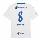 Maillot de football Réplique Al-Hilal Ruben Neves #8 Extérieur 2024-25 Manche Courte