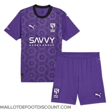 Maillot de football Réplique Al-Hilal Troisième Enfant 2024-25 Manche Courte (+ Pantalon court)