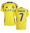 Maillot de football Réplique Al-Nassr Cristiano Ronaldo #7 Domicile 2024-25 Manche Courte