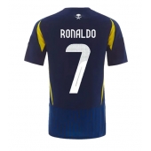 Maillot de football Réplique Al-Nassr Cristiano Ronaldo #7 Extérieur 2024-25 Manche Courte