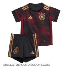 Maillot de football Réplique Allemagne Extérieur Enfant Mondial 2022 Manche Courte (+ Pantalon court)