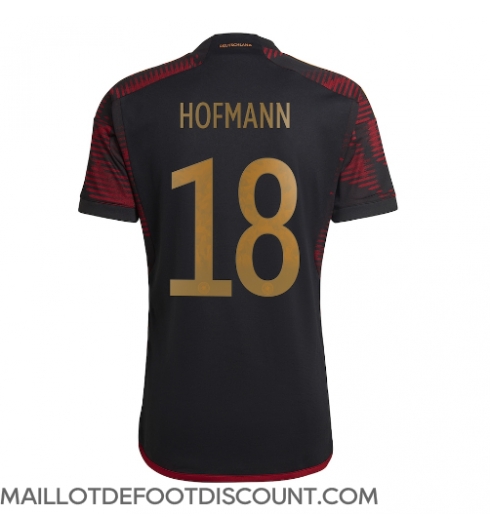 Maillot de football Réplique Allemagne Jonas Hofmann #18 Extérieur Mondial 2022 Manche Courte