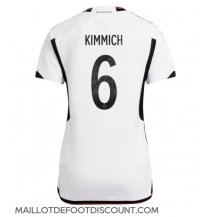 Maillot de football Réplique Allemagne Joshua Kimmich #6 Domicile Femme Mondial 2022 Manche Courte