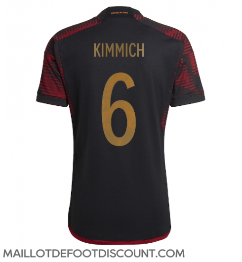 Maillot de football Réplique Allemagne Joshua Kimmich #6 Extérieur Mondial 2022 Manche Courte