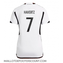 Maillot de football Réplique Allemagne Kai Havertz #7 Domicile Femme Mondial 2022 Manche Courte