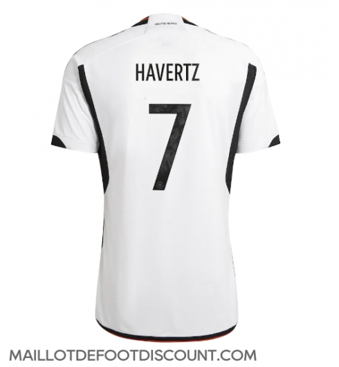 Maillot de football Réplique Allemagne Kai Havertz #7 Domicile Mondial 2022 Manche Courte