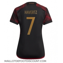 Maillot de football Réplique Allemagne Kai Havertz #7 Extérieur Femme Mondial 2022 Manche Courte