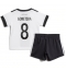 Maillot de football Réplique Allemagne Leon Goretzka #8 Domicile Enfant Mondial 2022 Manche Courte (+ Pantalon court)