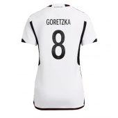 Maillot de football Réplique Allemagne Leon Goretzka #8 Domicile Femme Mondial 2022 Manche Courte