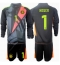 Maillot de football Réplique Allemagne Manuel Neuer #1 Gardien de but Domicile Enfant Europe 2024 Manche Longue (+ Pantalon court)