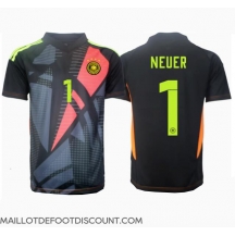 Maillot de football Réplique Allemagne Manuel Neuer #1 Gardien de but Domicile Europe 2024 Manche Courte