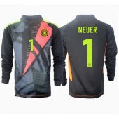 Maillot de football Réplique Allemagne Manuel Neuer #1 Gardien de but Domicile Europe 2024 Manche Longue