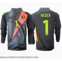 Maillot de football Réplique Allemagne Manuel Neuer #1 Gardien de but Domicile Europe 2024 Manche Longue