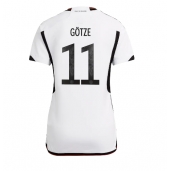 Maillot de football Réplique Allemagne Mario Gotze #11 Domicile Femme Mondial 2022 Manche Courte