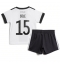 Maillot de football Réplique Allemagne Niklas Sule #15 Domicile Enfant Mondial 2022 Manche Courte (+ Pantalon court)