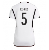 Maillot de football Réplique Allemagne Thilo Kehrer #5 Domicile Femme Mondial 2022 Manche Courte