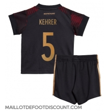 Maillot de football Réplique Allemagne Thilo Kehrer #5 Extérieur Enfant Mondial 2022 Manche Courte (+ Pantalon court)