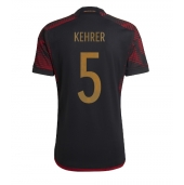 Maillot de football Réplique Allemagne Thilo Kehrer #5 Extérieur Mondial 2022 Manche Courte