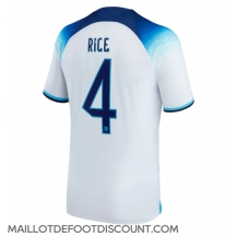 Maillot de football Réplique Angleterre Declan Rice #4 Domicile Mondial 2022 Manche Courte