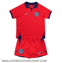 Maillot de football Réplique Angleterre Extérieur Enfant Mondial 2022 Manche Courte (+ Pantalon court)