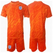 Maillot de football Réplique Angleterre Gardien de but Domicile Enfant Europe 2024 Manche Courte (+ Pantalon court)