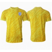 Maillot de football Réplique Angleterre Gardien de but Extérieur Europe 2024 Manche Courte
