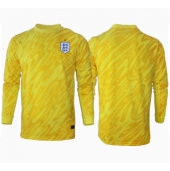 Maillot de football Réplique Angleterre Gardien de but Extérieur Europe 2024 Manche Longue