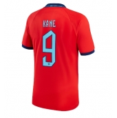 Maillot de football Réplique Angleterre Harry Kane #9 Extérieur Mondial 2022 Manche Courte