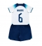 Maillot de football Réplique Angleterre Harry Maguire #6 Domicile Enfant Mondial 2022 Manche Courte (+ Pantalon court)