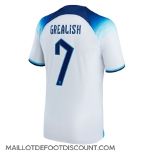 Maillot de football Réplique Angleterre Jack Grealish #7 Domicile Mondial 2022 Manche Courte
